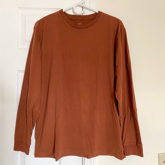 Men's 100% Cotton Long Sleeve Shirt, Size Large - Picture 1 of 5